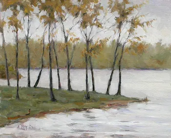 Painting Oil_Simpson Lake_10x8